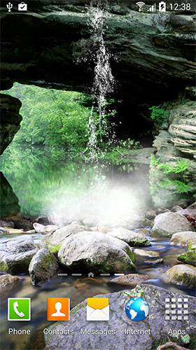 Скачать бесплатно живые обои Waterfall by BlackBird Wallpapers на Андроид телефоны и планшеты.