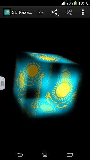 Скачать бесплатные живые обои Интерактивные для Андроид на рабочий стол планшета: 3D Kazakhstan.