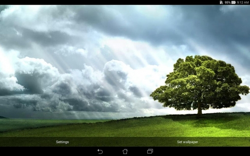 Скачать бесплатные живые обои Пейзаж для Андроид на рабочий стол планшета: Asus: Day scene.