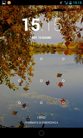 Autumn river HD - скачать живые обои на Андроид 4.0.4 телефон бесплатно.
