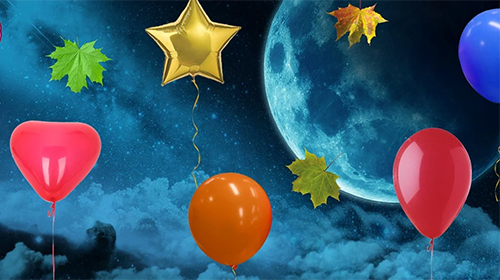 Скачать Balloons by Cosmic Mobile Wallpapers - бесплатные живые обои для Андроида на рабочий стол.