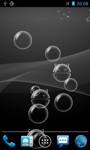 Скачать Bubble by Xllusion - бесплатные живые обои для Андроида на рабочий стол.