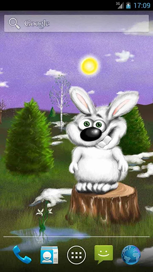 Bunny - скачать живые обои на Андроид 9.3.1 телефон бесплатно.