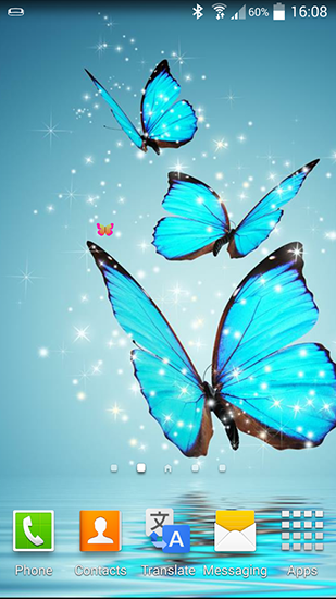 Скачать бесплатно живые обои Butterfly на Андроид телефоны и планшеты.