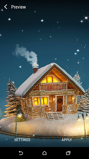Christmas 3D by Wallpaper qhd - скачать живые обои на Андроид 4.4.4 телефон бесплатно.