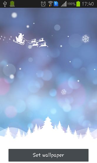 Christmas dream - скачать живые обои на Андроид 2.1 телефон бесплатно.
