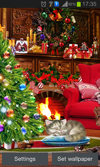 Скачать бесплатно живые обои Christmas Eve by Blackbird wallpapers на Андроид телефоны и планшеты.