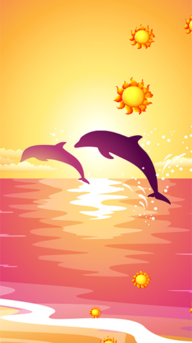Скачать Dolphins by Latest Live Wallpapers - бесплатные живые обои для Андроида на рабочий стол.