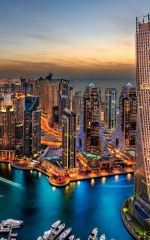 Скачать бесплатные живые обои Архитектура для Андроид на рабочий стол планшета: Dubai.