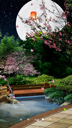 Скачать Eastern garden by Amax LWPS - бесплатные живые обои для Андроида на рабочий стол.