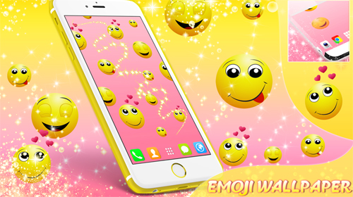 Скачать Emoji - бесплатные живые обои для Андроида на рабочий стол.