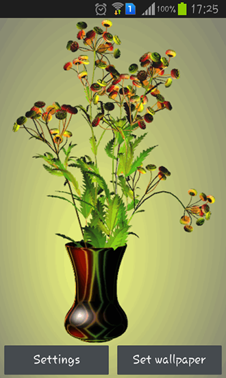 Flowers by Memory lane - скачать живые обои на Андроид 4.2.1 телефон бесплатно.