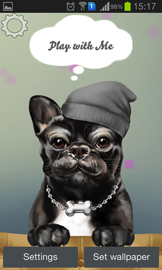 French bulldog - скачать живые обои на Андроид 4.4.4 телефон бесплатно.