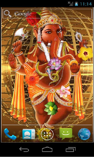 Скачать бесплатно живые обои Ganesha HD на Андроид телефоны и планшеты.