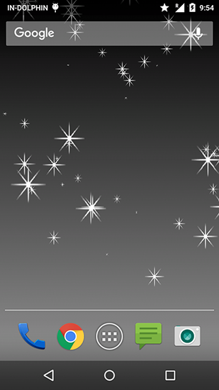 Glitter star - скачать живые обои на Андроид 9.3.1 телефон бесплатно.