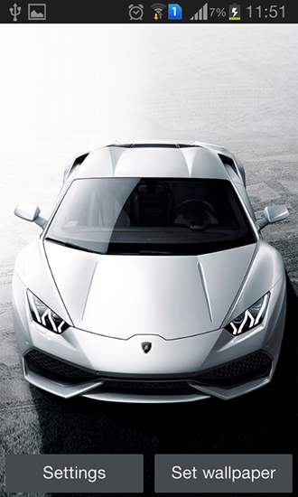 Lamborghini - скачать живые обои на Андроид 2.3.7 телефон бесплатно.