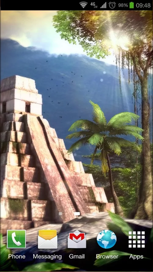 Скачать Mayan Mystery - бесплатные живые обои для Андроида на рабочий стол.