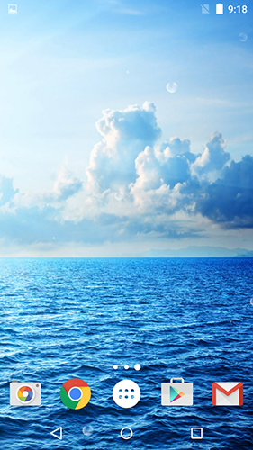 Скачать бесплатные живые обои Пейзаж для Андроид на рабочий стол планшета: Ocean by Free Wallpapers and Backgrounds.