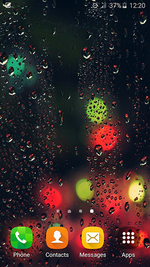 Rain by My live wallpaper - скачать живые обои на Андроид 4.4.2 телефон бесплатно.