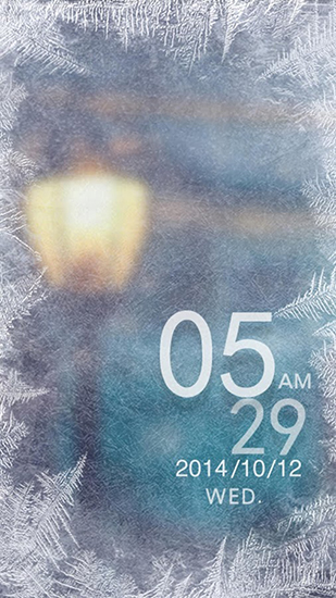 Snowy night - скачать живые обои на Андроид 4.0. .�.�. .�.�.�.�.�.�.�.� телефон бесплатно.