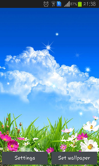 Spring flower - скачать живые обои на Андроид 4.3.1 телефон бесплатно.