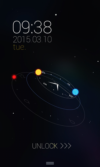 Star orbit - скачать живые обои на Андроид 5.0 телефон бесплатно.