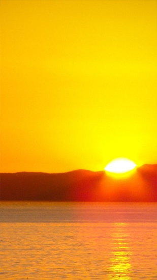 Скачать бесплатные живые обои Пейзаж для Андроид на рабочий стол планшета: Sun Rise.