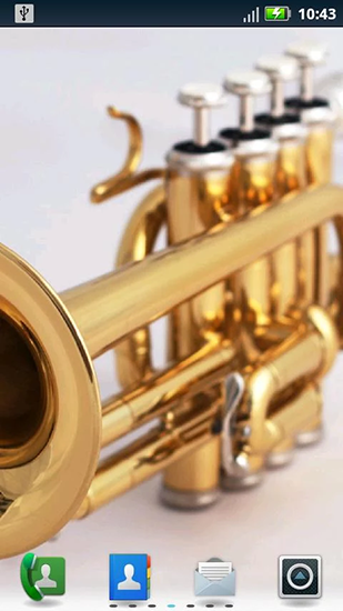 Trumpets - скачать живые обои на Андроид 9.3.1 телефон бесплатно.