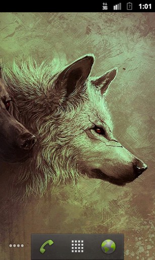 Wolves HQ - скачать живые обои на Андроид 3.0 телефон бесплатно.