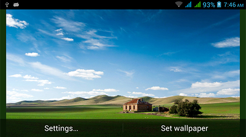 Скриншот экрана Amazing nature на телефоне и планшете.