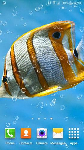 Скачать Aquarium by Top Live Wallpapers - бесплатные живые обои для Андроида на рабочий стол.