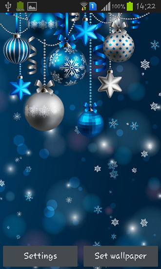 Скачать Christmas decorations - бесплатные живые обои для Андроида на рабочий стол.