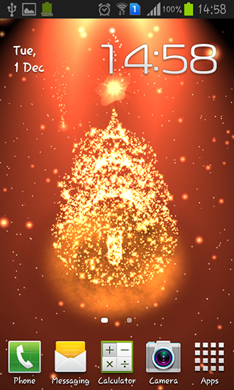 Скачать Christmas tree - бесплатные живые обои для Андроида на рабочий стол.