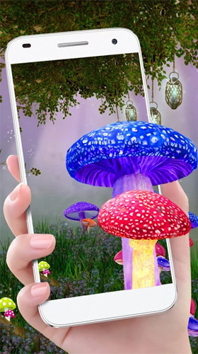 Скриншот экрана Cute mushroom на телефоне и планшете.