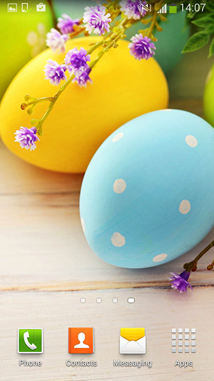 Скачать Easter - бесплатные живые обои для Андроида на рабочий стол.