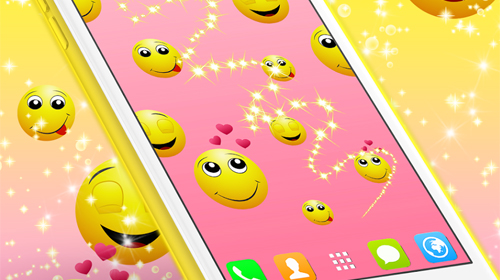 Скриншот экрана Emoji на телефоне и планшете.