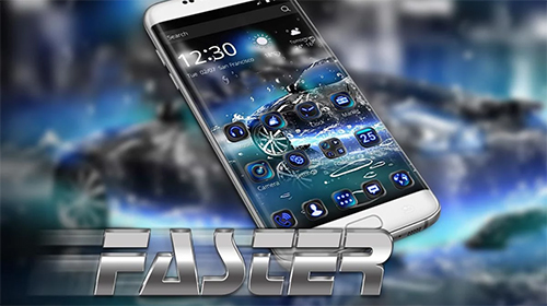 Скриншот экрана Fast theme на телефоне и планшете.