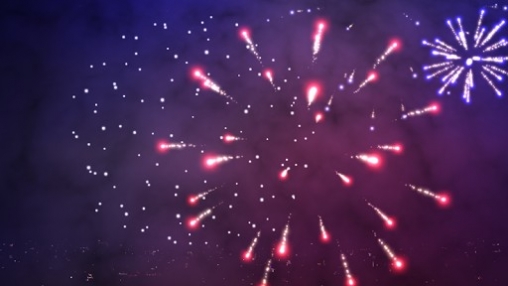Скачать Fireworks deluxe - бесплатные живые обои для Андроида на рабочий стол.