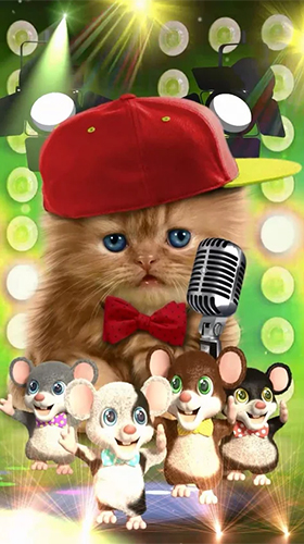 Скриншот экрана Funny pets: dancing and singing на телефоне и планшете.