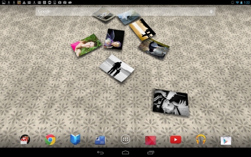 Скачать Gallery 3D - бесплатные живые обои для Андроида на рабочий стол.