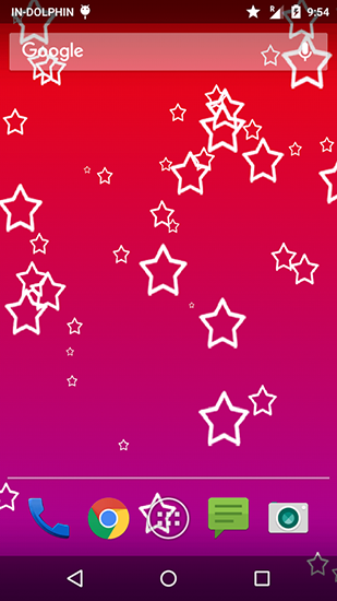 Скачать Glitter star - бесплатные живые обои для Андроида на рабочий стол.