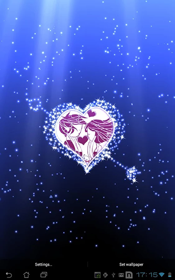 Скачать Hearts by Aqreadd studios - бесплатные живые обои для Андроида на рабочий стол.