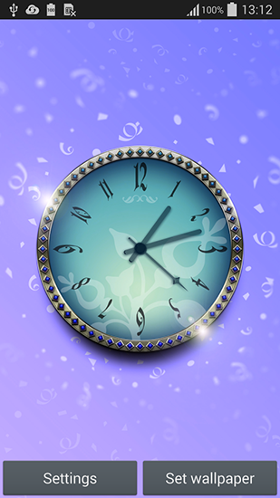 Скачать Magic clock - бесплатные живые обои для Андроида на рабочий стол.