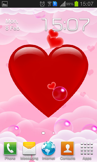 Скачать Magic heart - бесплатные живые обои для Андроида на рабочий стол.