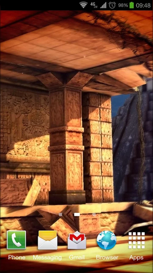 Скриншот экрана Mayan Mystery на телефоне и планшете.
