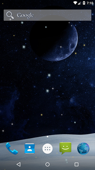 Скачать Moonlight by Kingsoft - бесплатные живые обои для Андроида на рабочий стол.