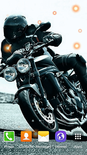 Скриншот экрана Motorcycle by Free Wallpapers and Backgrounds на телефоне и планшете.