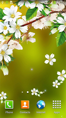 Скриншот экрана Sakura by BlackBird Wallpapers на телефоне и планшете.