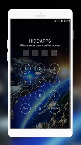 Скриншот экрана Space galaxy 3D by Mobo Theme Apps Team на телефоне и планшете.