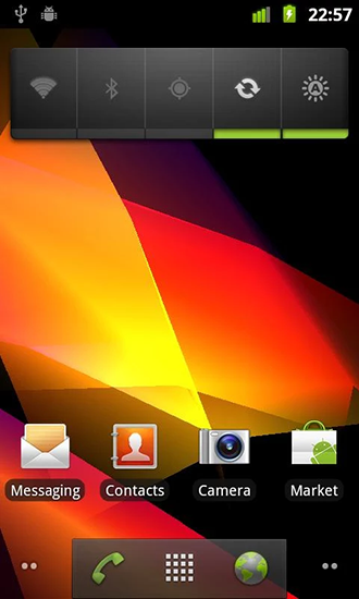 Скачать Symphony of colors - бесплатные живые обои для Андроида на рабочий стол.